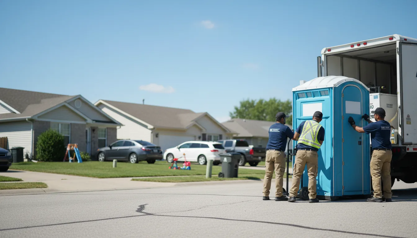 Standard Porta Potty Rentals in Utica, IL near me